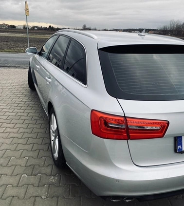 Audi A6 cena 56950 przebieg: 240000, rok produkcji 2013 z Warszawa małe 704